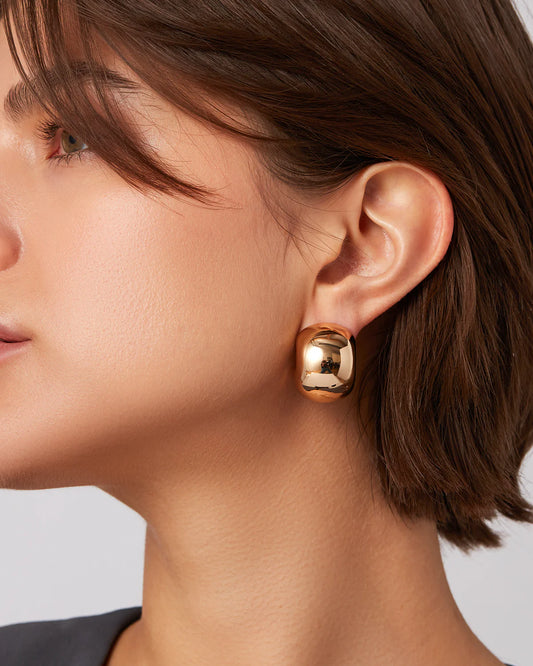 Jennybird Gemma Hoops (Gold)