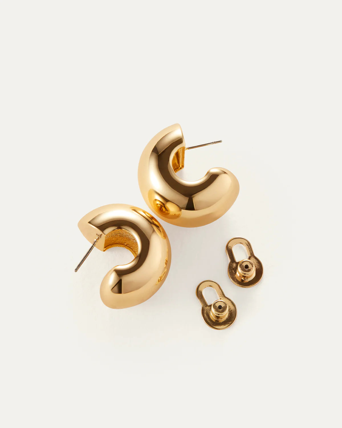 Jennybird Gemma Hoops (Gold)