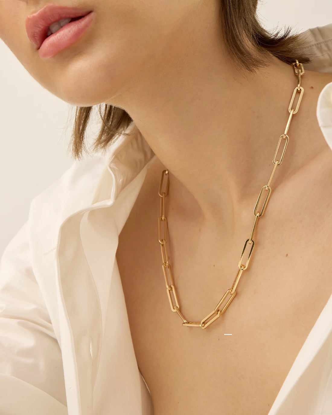 Jennybird Andi Slim Chain Gold