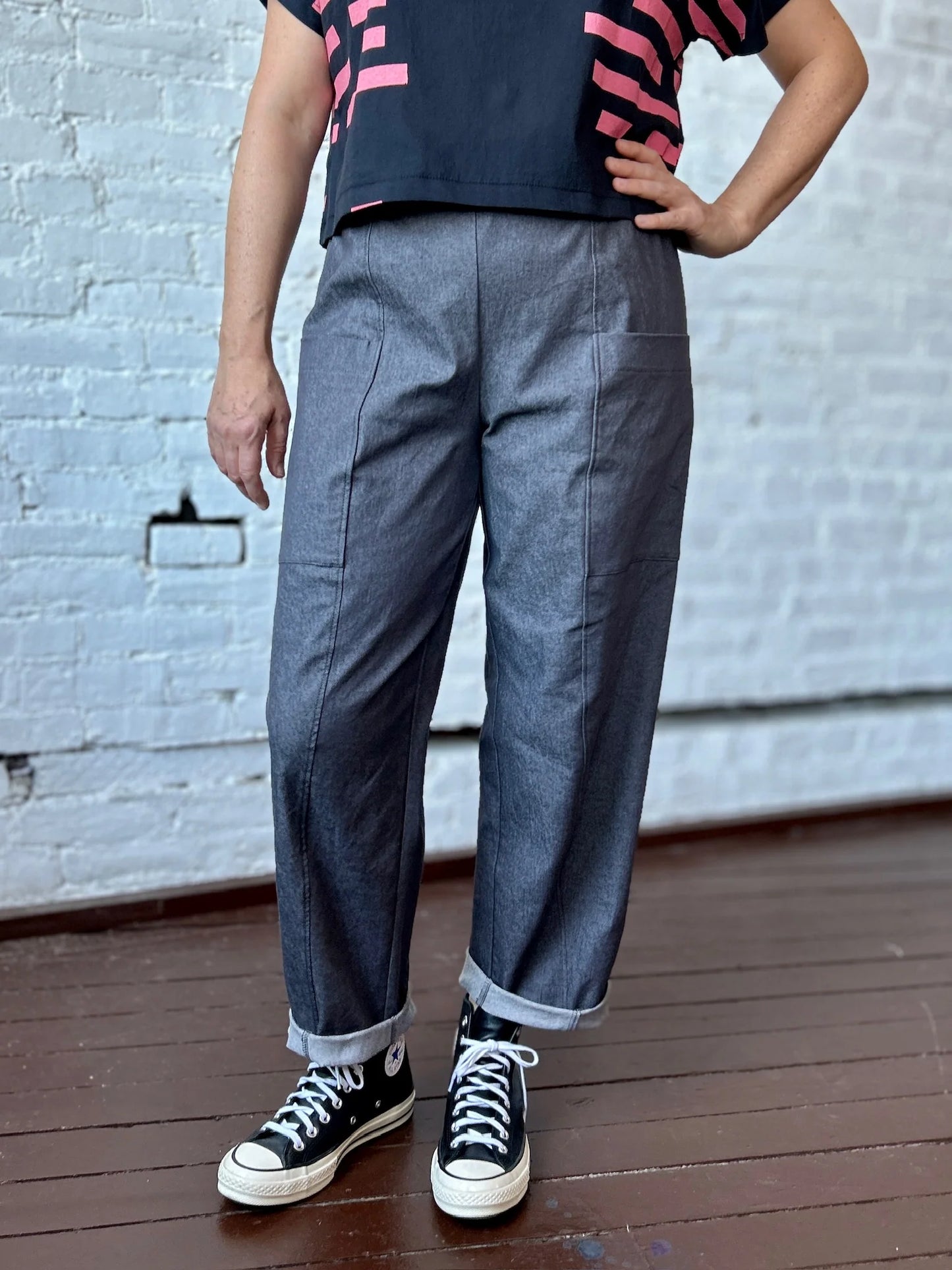Smoking Lily Denim Stretch Wren Pants