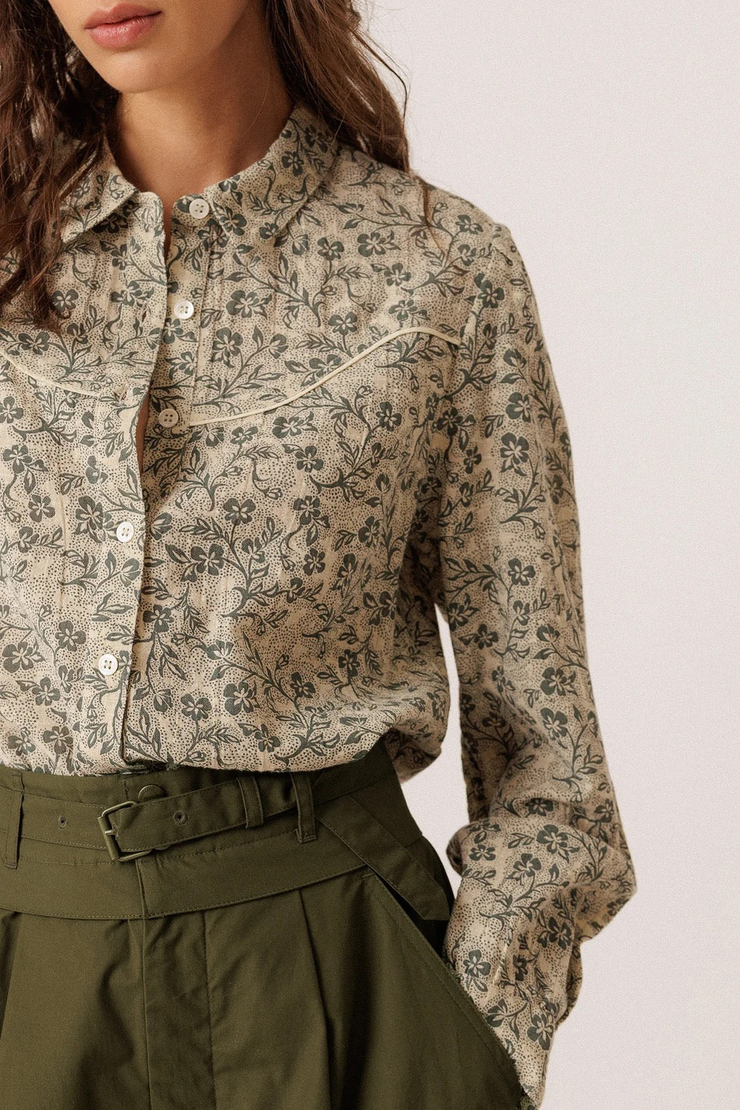 Indi & Cold Western Blouse
