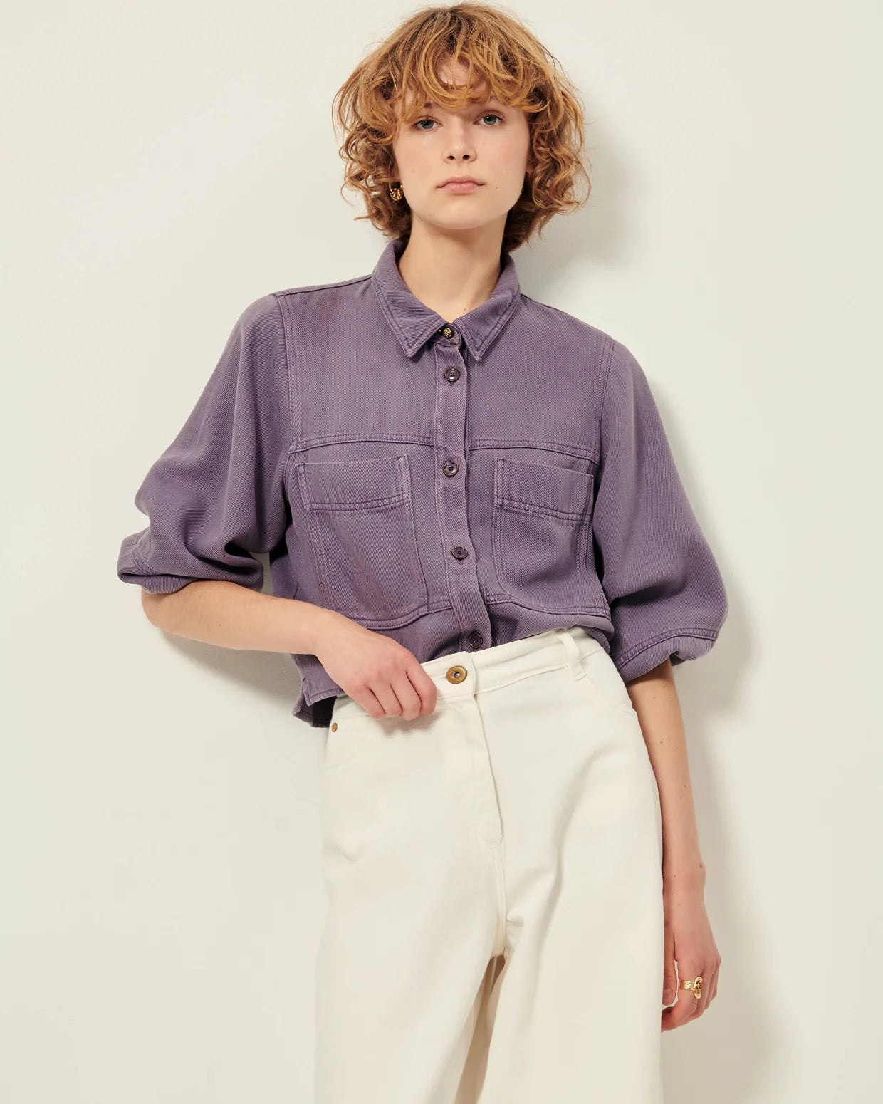 Sessun Leone Overshirt Sweet Storm