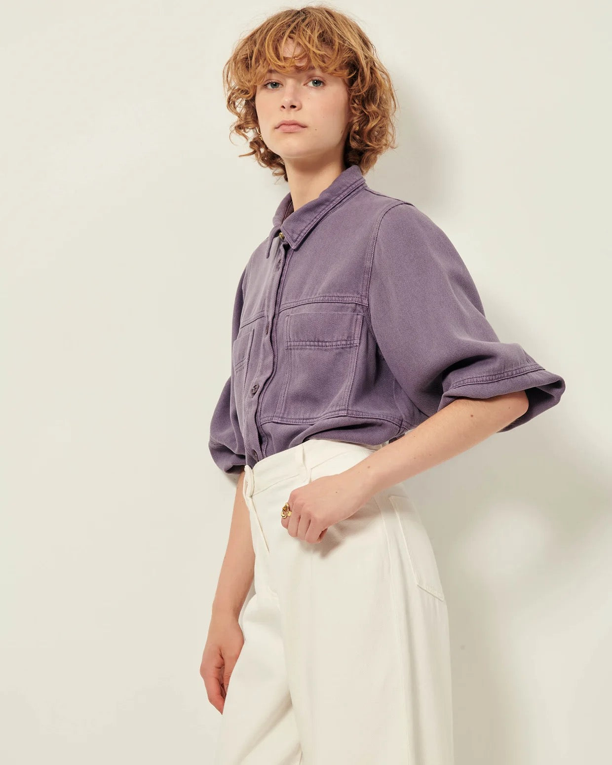 Sessun Leone Overshirt Sweet Storm
