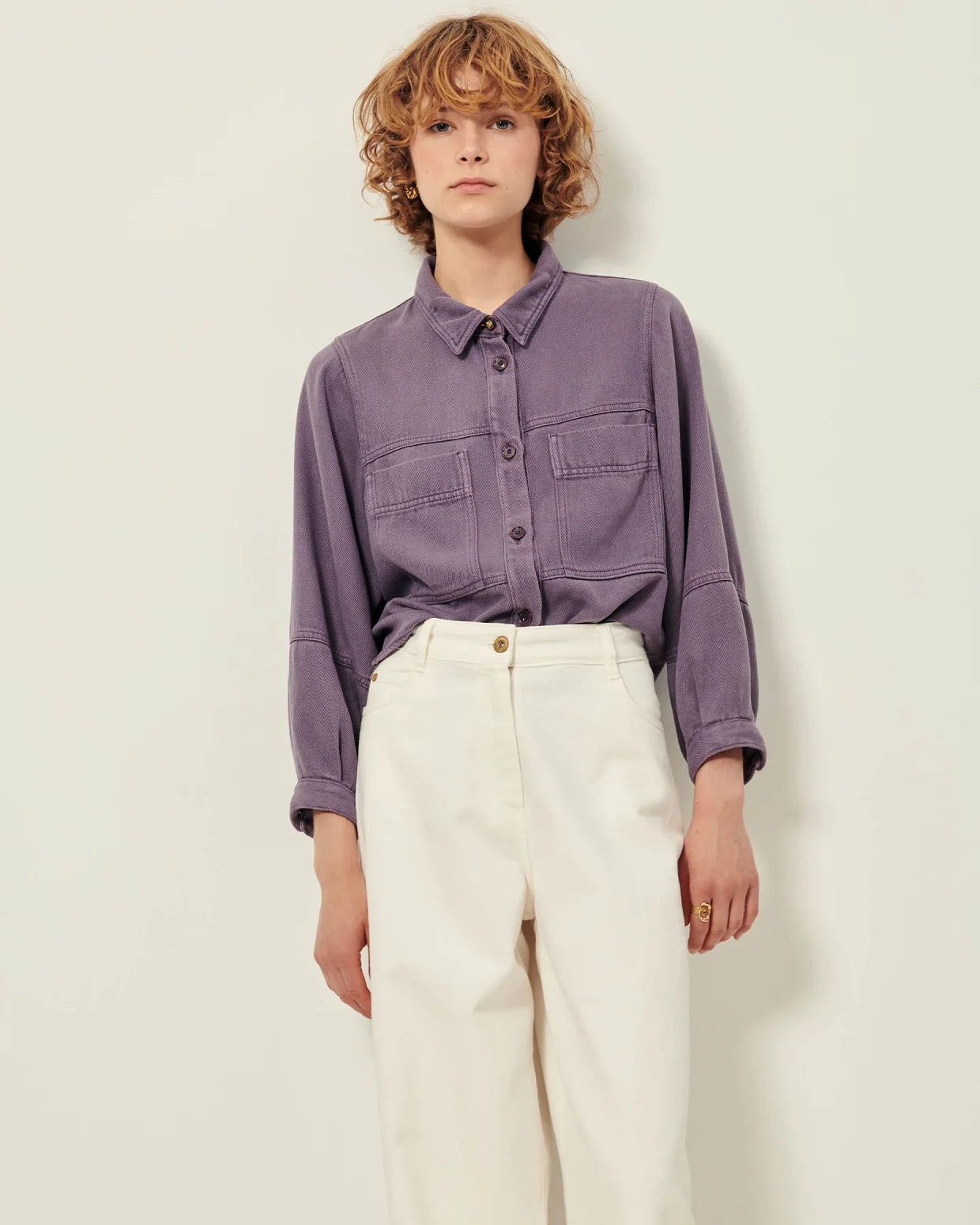Sessun Leone Overshirt Sweet Storm