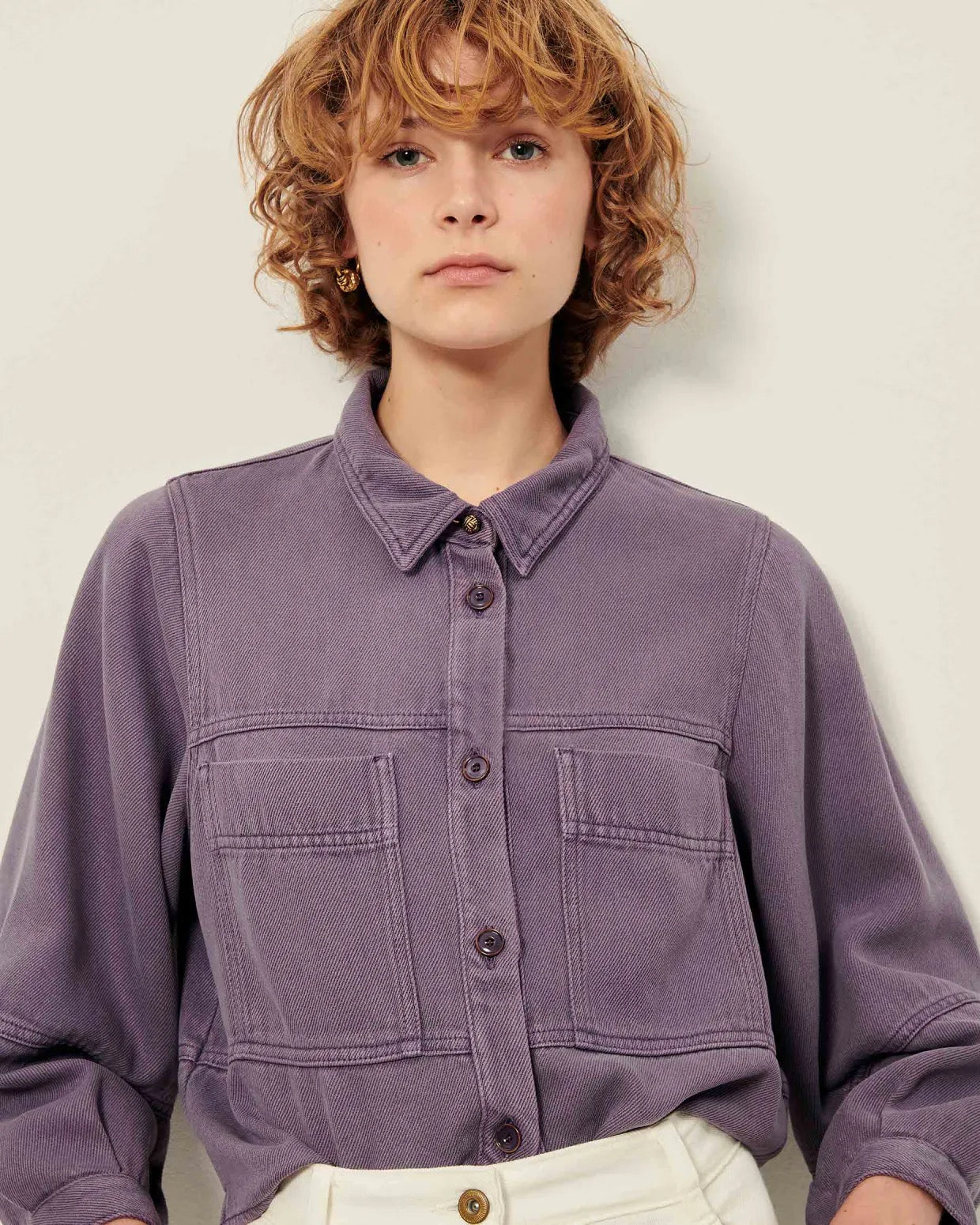 Sessun Leone Overshirt Sweet Storm