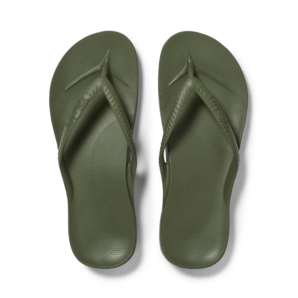 Archies Arch Support Flip Flops (6 colours)
