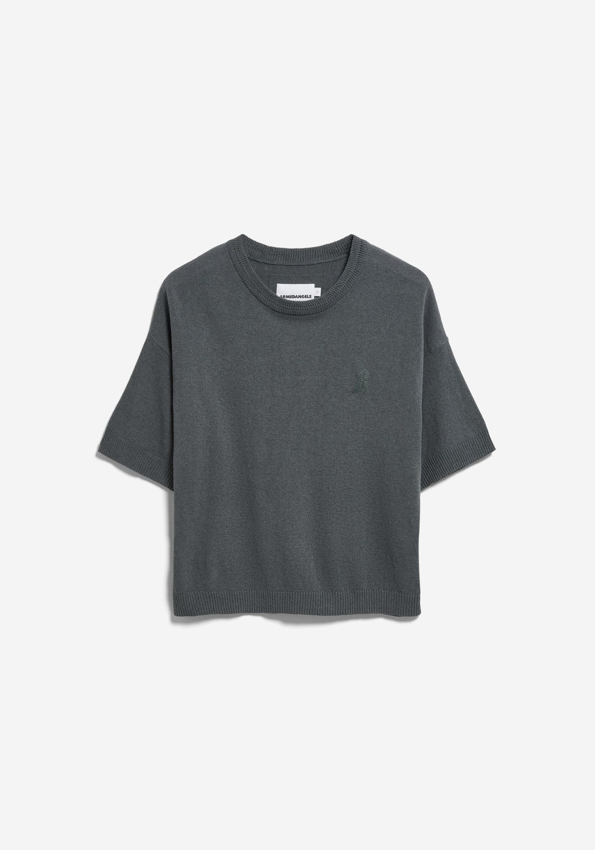 Armed Angels Short Sleeve Linen Blend Knit Sweater (2 Colours)