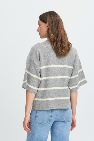 Ichi Dasila 3/4 Sleeve Sweater