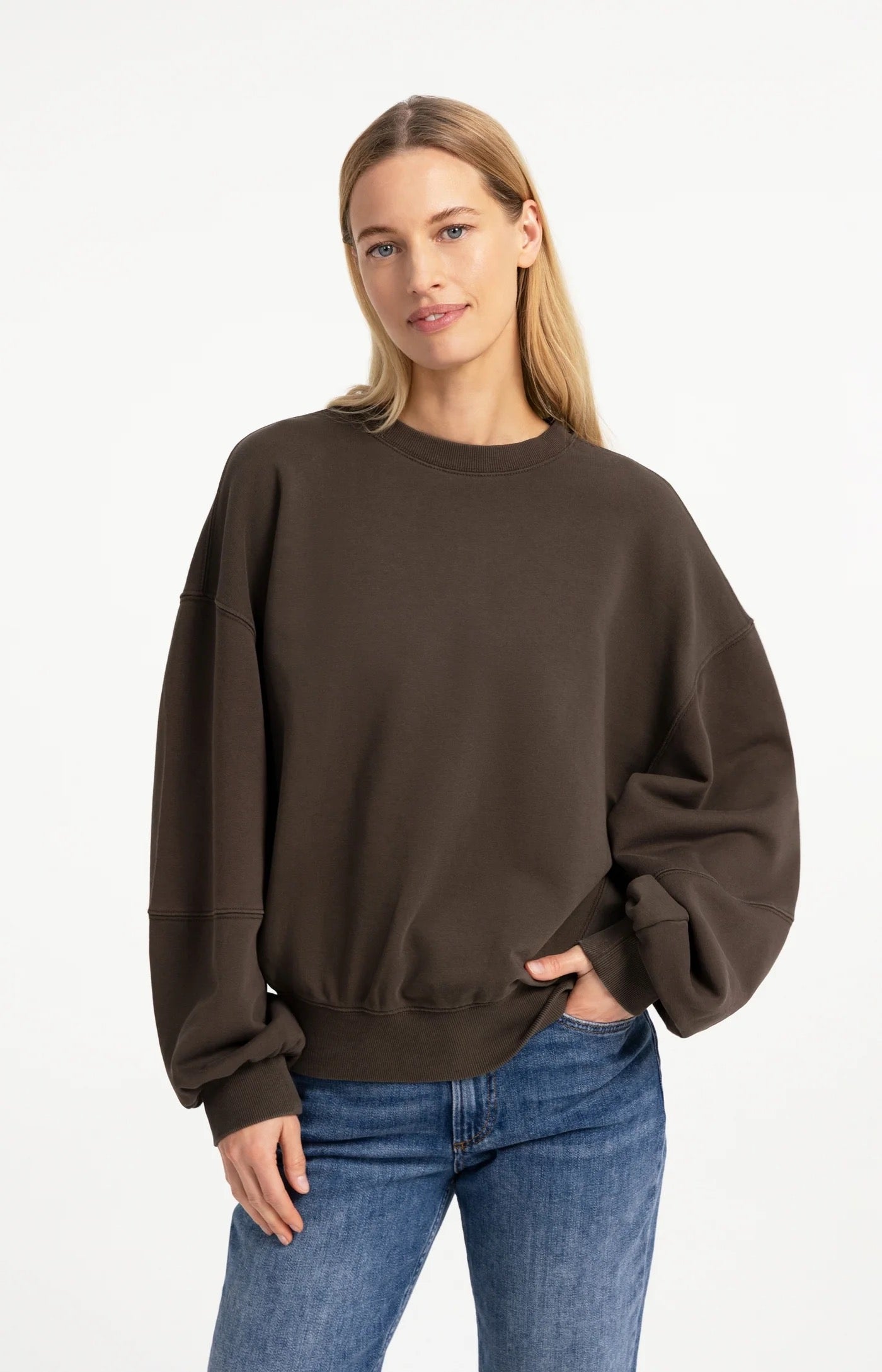 YaYa Balloon Sleeve Sweatshirt (+2 colours )