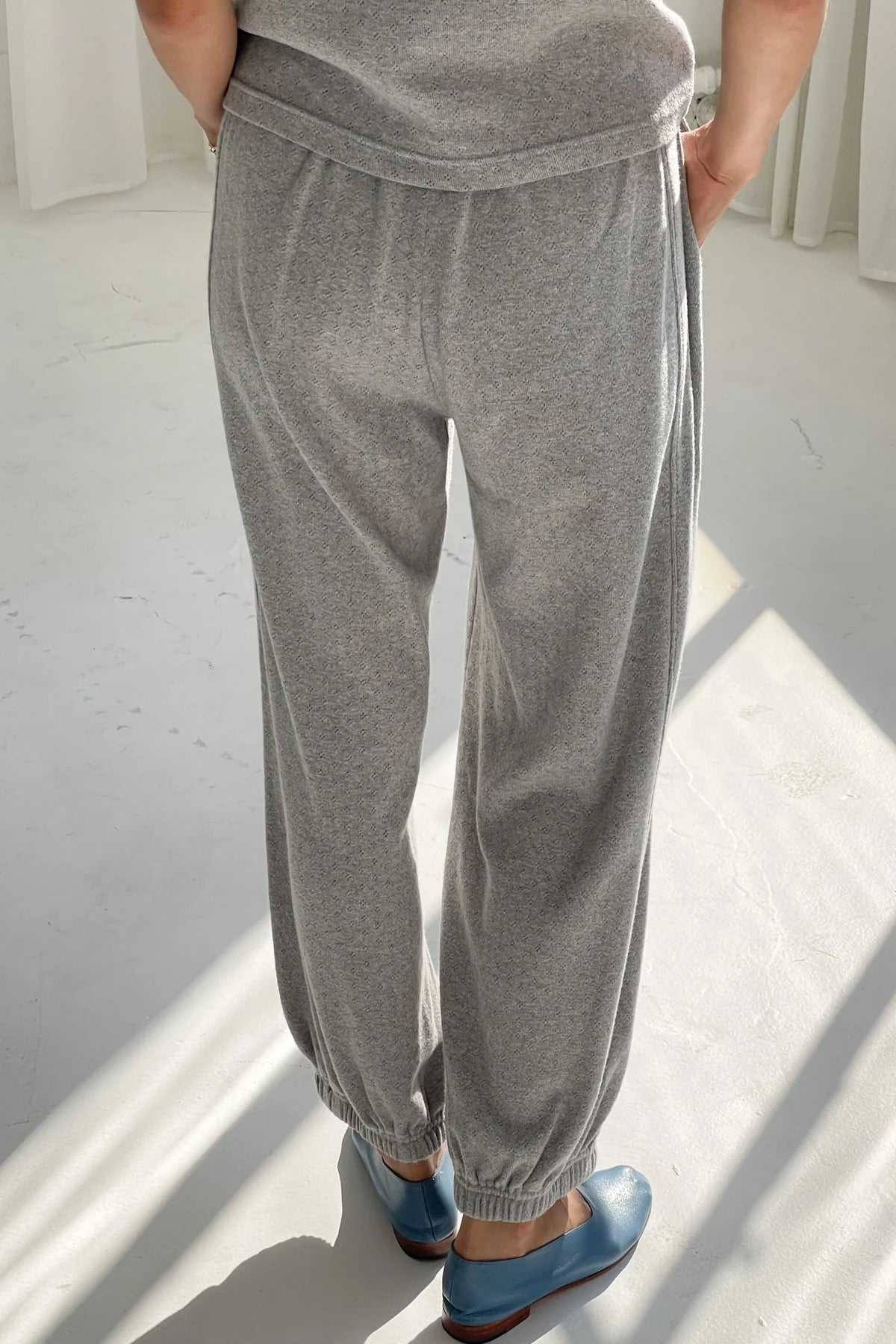 Le Bon Shoppe Pointelle Balloon Pants