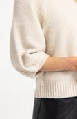 YaYa Knit Sweater With Balloon Sleeves (+2 colours)