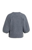 YaYa Knit Sweater With Balloon Sleeves (+2 colours)