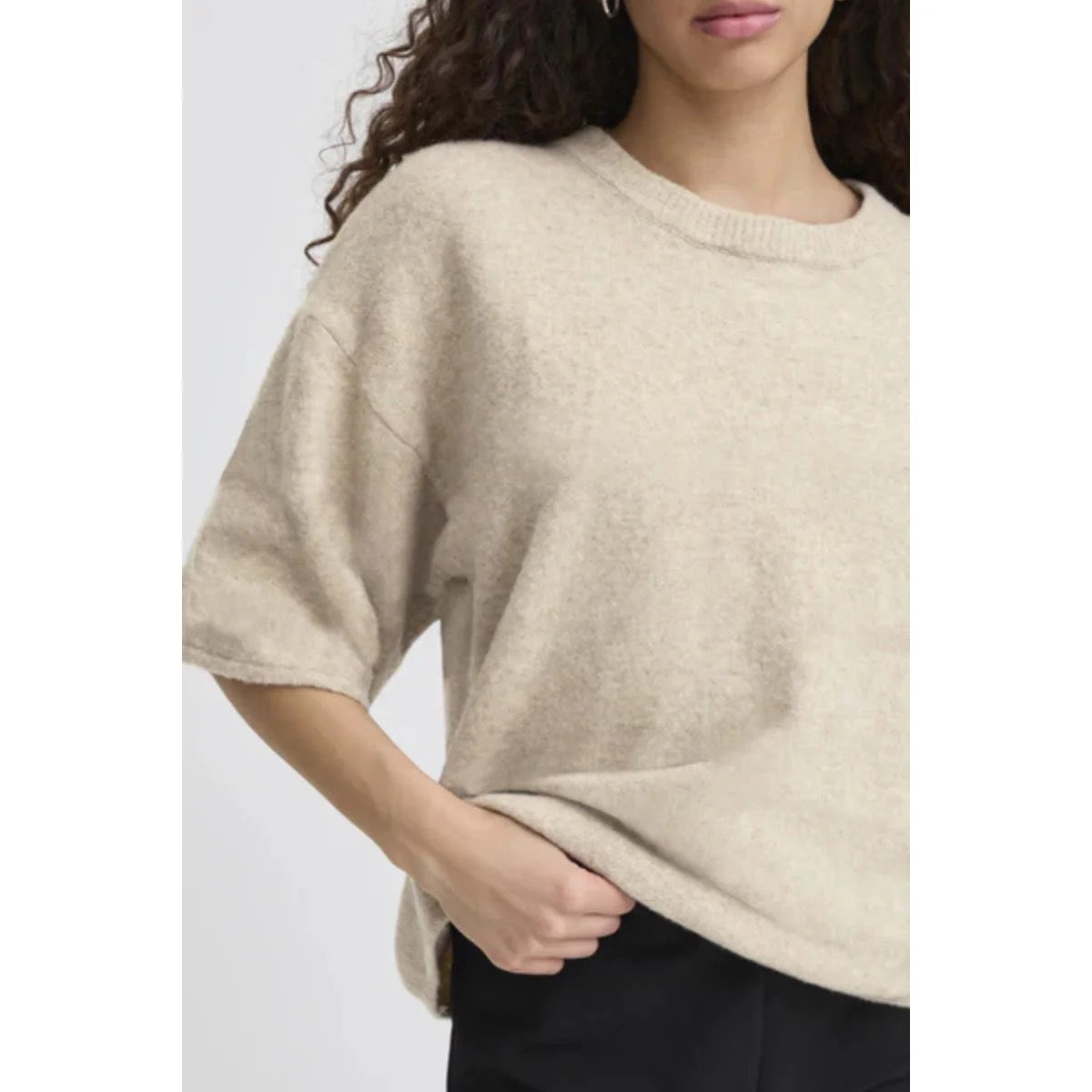 Ichi Dasila 3/4 Sleeve Sweater