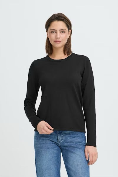 Ichi Luls Crew Neck Sweater