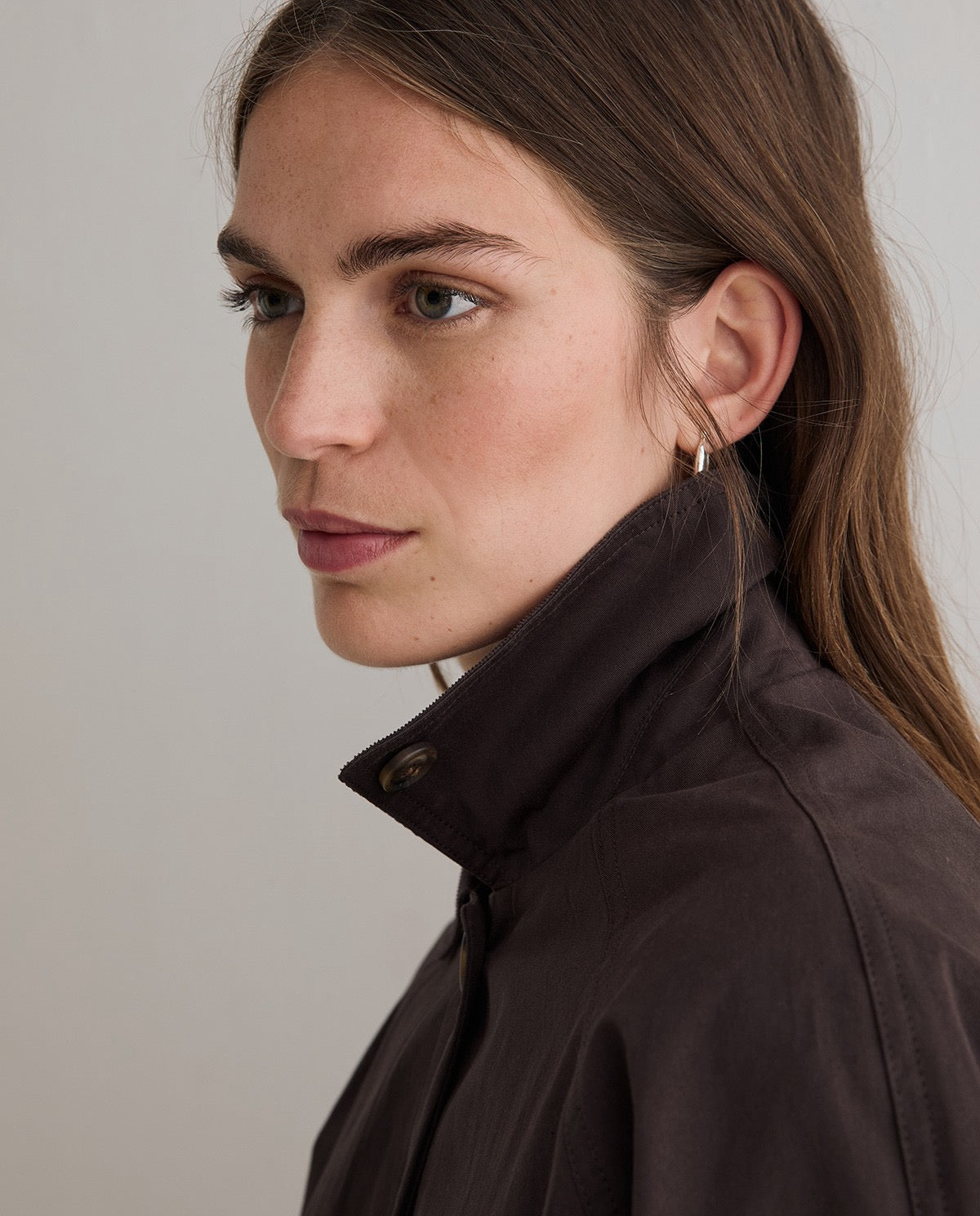 Yerse Short Trench Coat