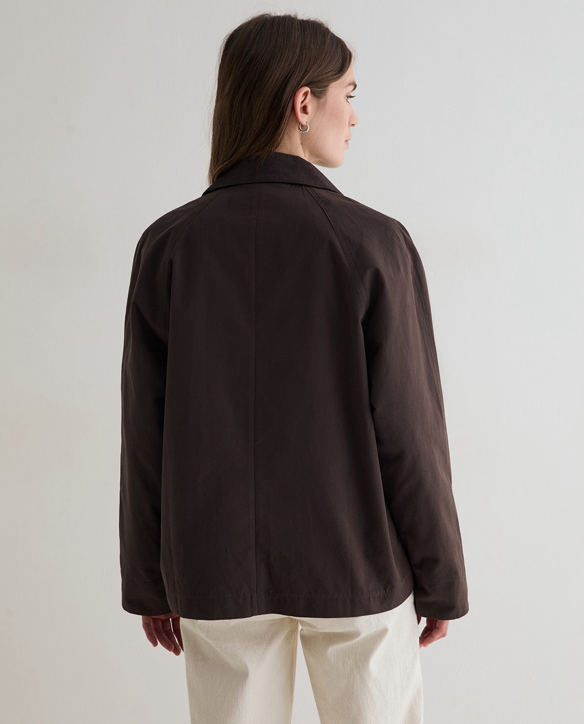 Yerse Short Trench Coat