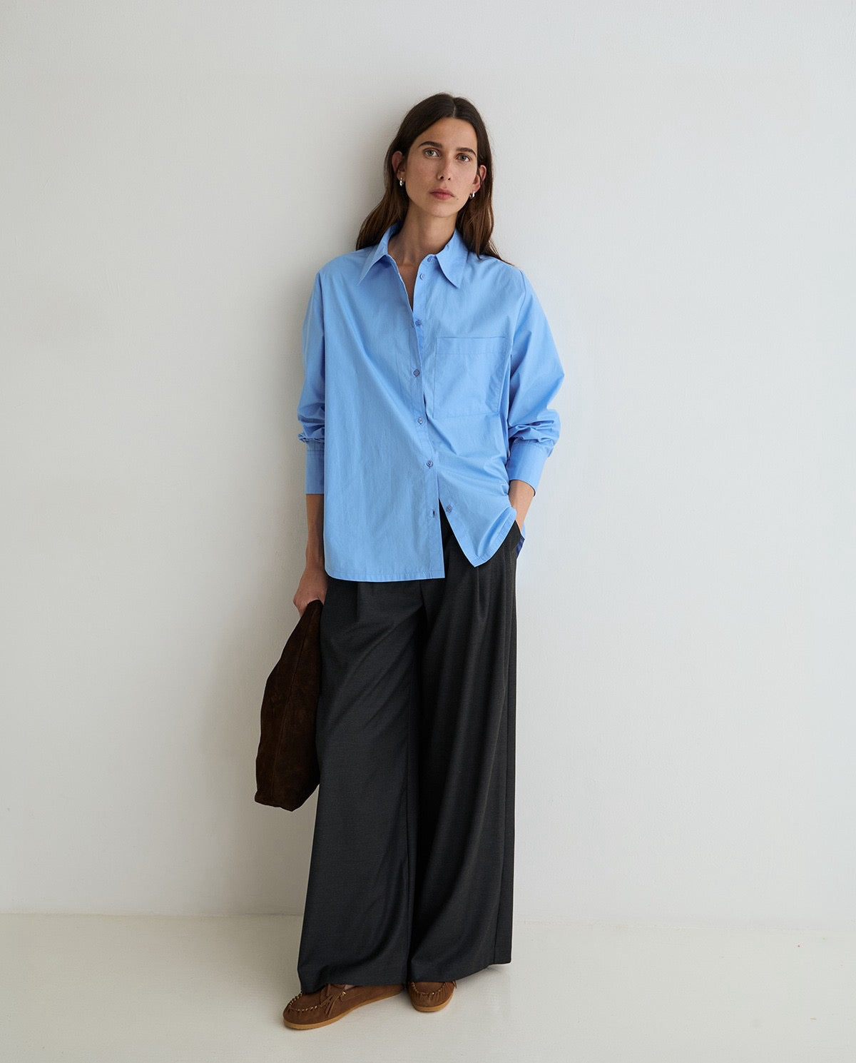 Yerse Oversize Poplin Shirt