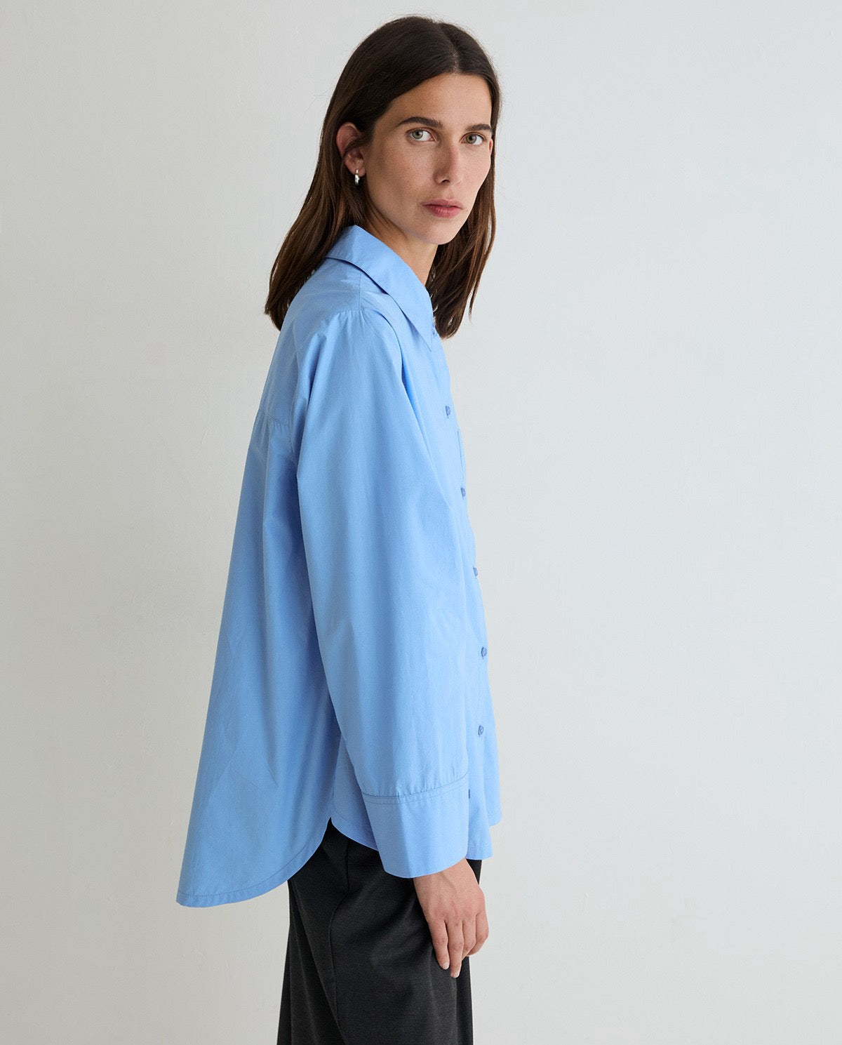 Yerse Oversize Poplin Shirt