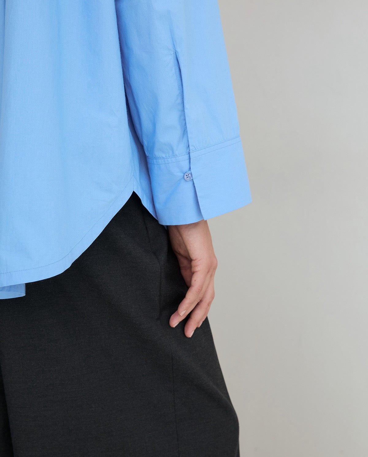 Yerse Oversize Poplin Shirt