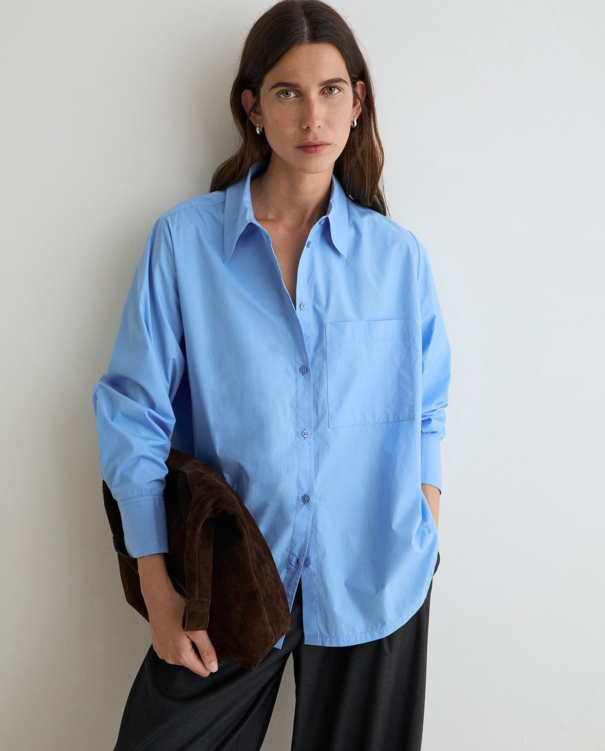 Yerse Oversize Poplin Shirt