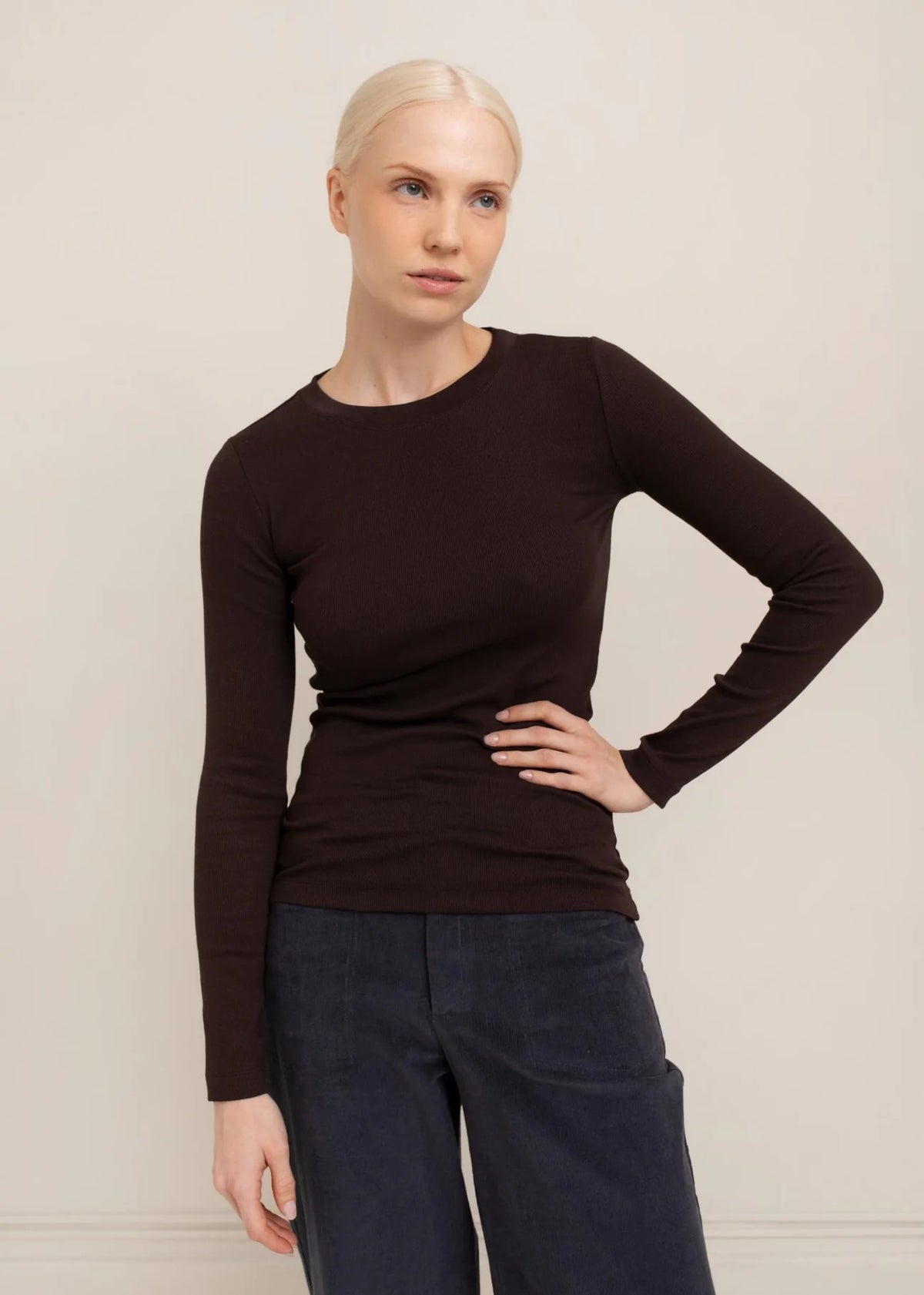 Paper Label Lisa Long Sleeve Top (+2 colours)