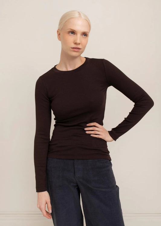 Paper Label Lisa Long Sleeve Top (+2 colours)