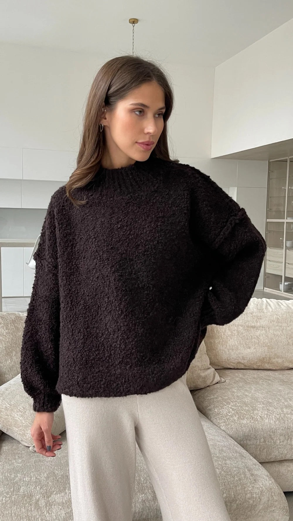 Charli Jessica Wool Blend Sweater