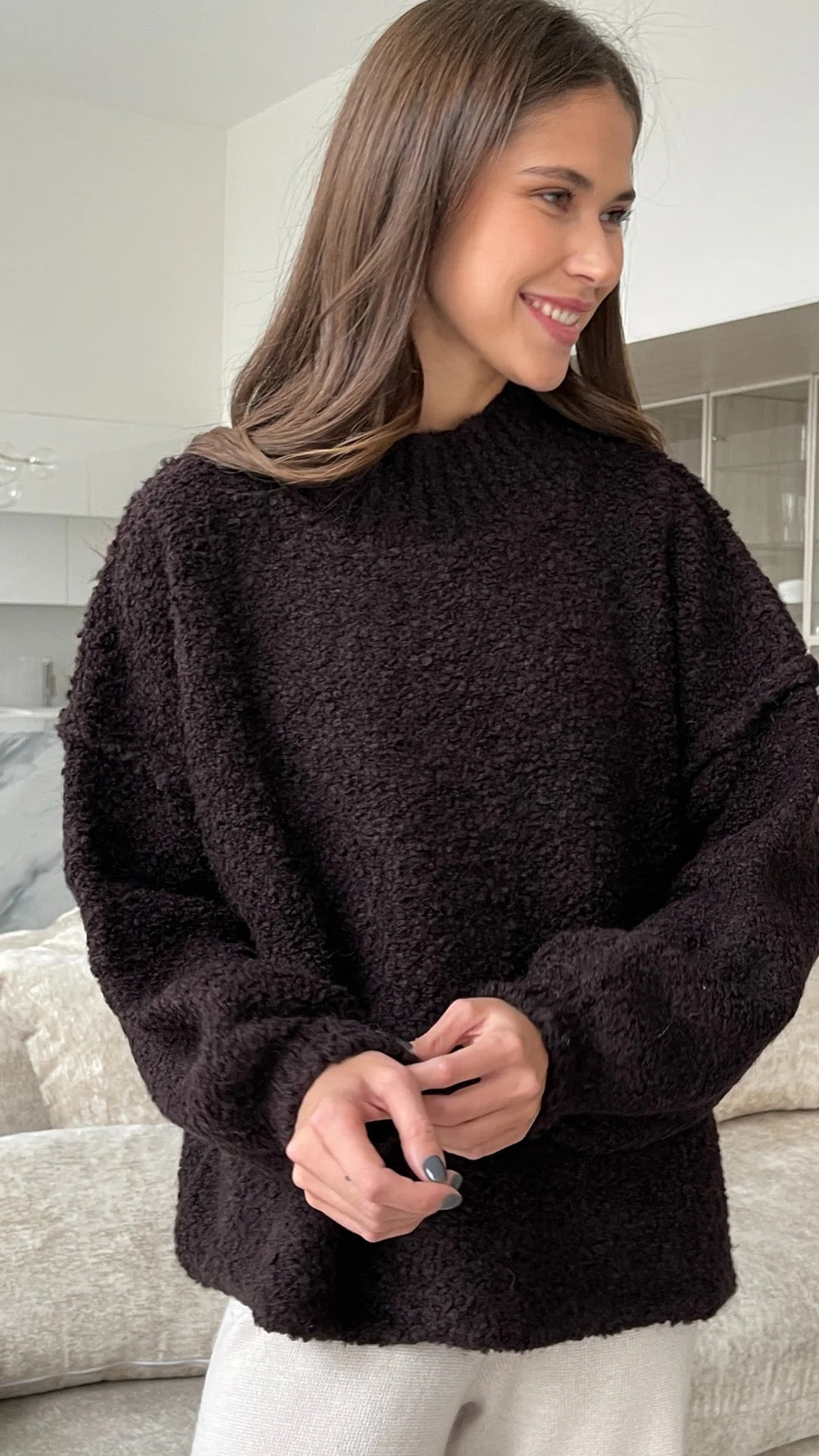Charli Jessica Wool Blend Sweater