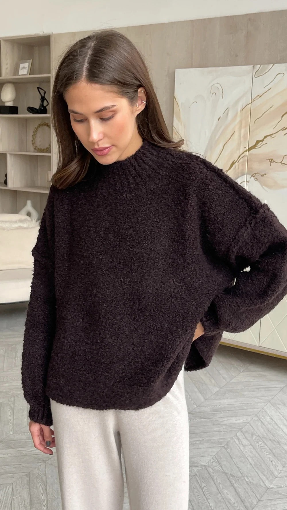Charli Jessica Wool Blend Sweater