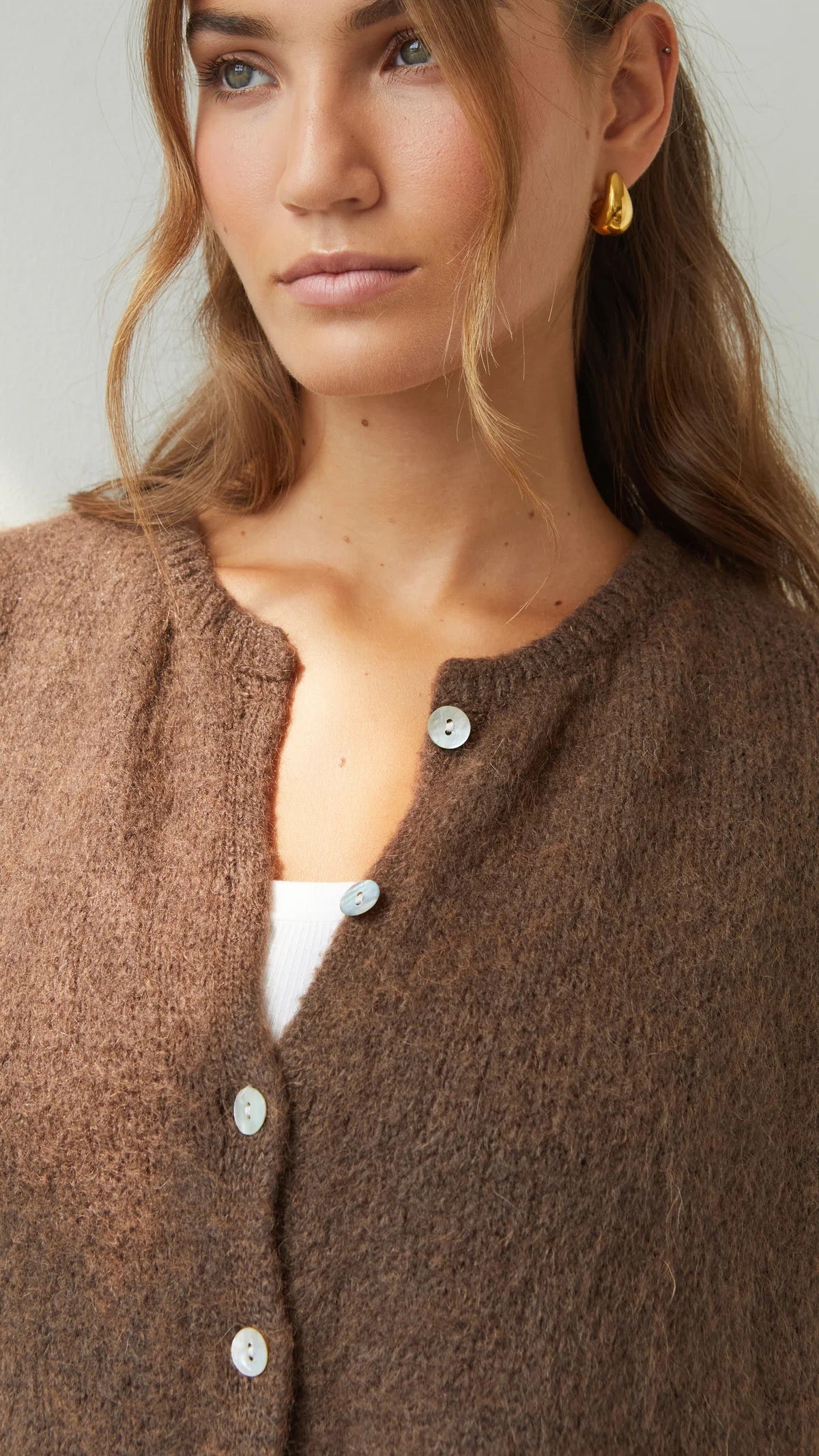 Charli Emme Mohair Blend Cardigan