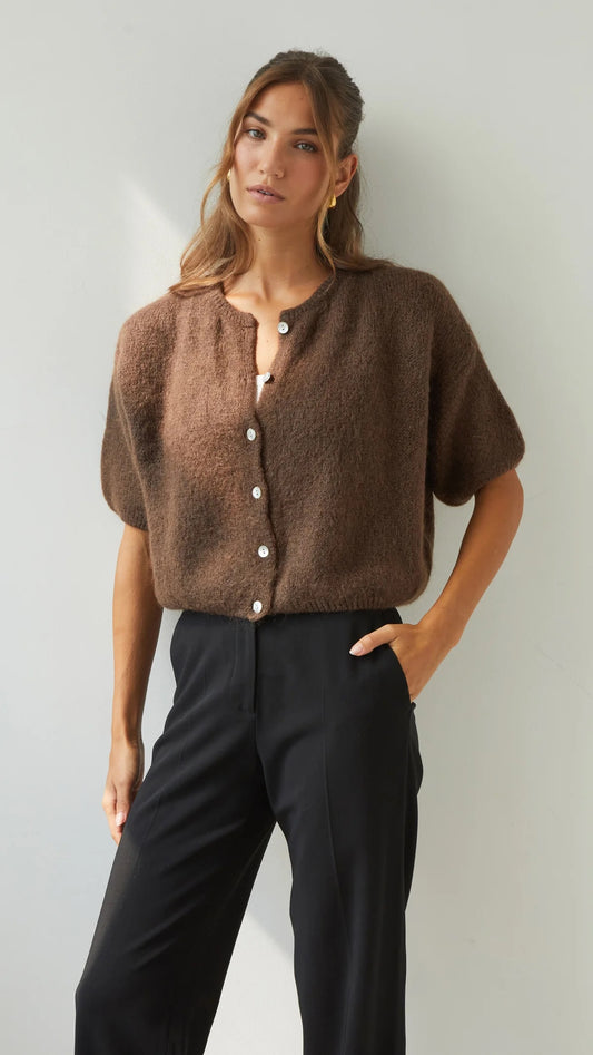 Charli Emme Mohair Blend Cardigan