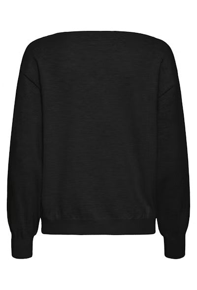 Ichi Luls Boat Neck Sweater
