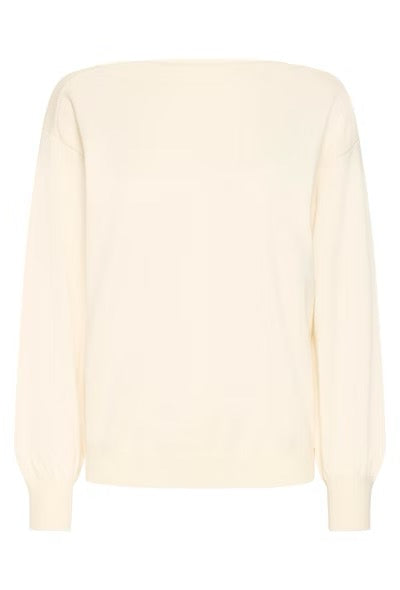 Ichi Luls Boat Neck Sweater