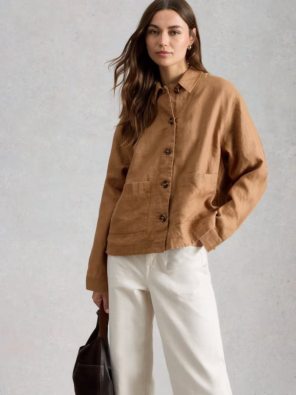 White Stuff Isabel Linen Jacket