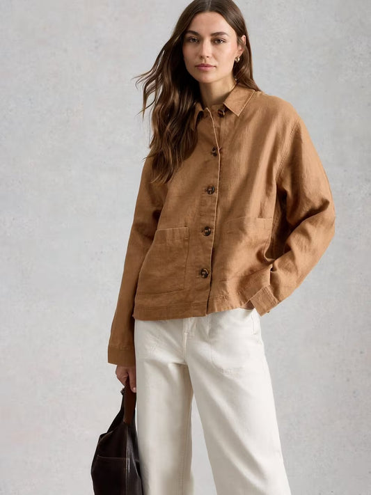 White Stuff Isabel Linen Jacket