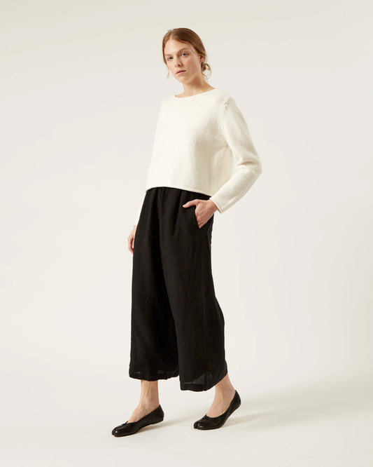Naif Domi Heavyweight Linen Crepe Pants