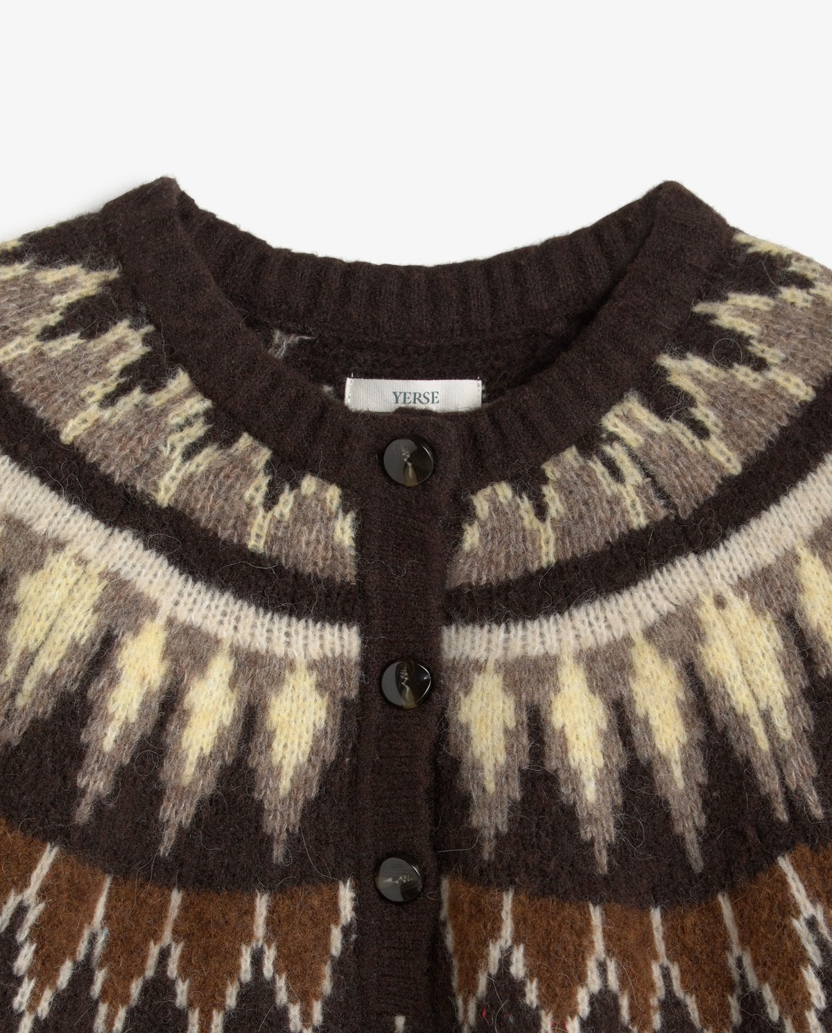 Yerse Nordic Jacquard Sweater