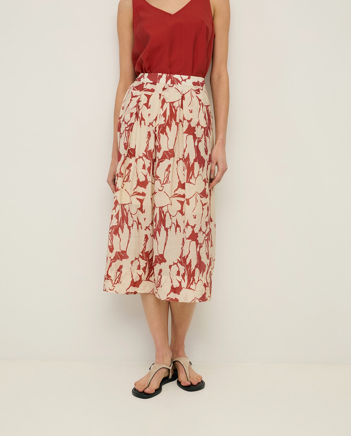 Yerse Manilas Printed Skirt