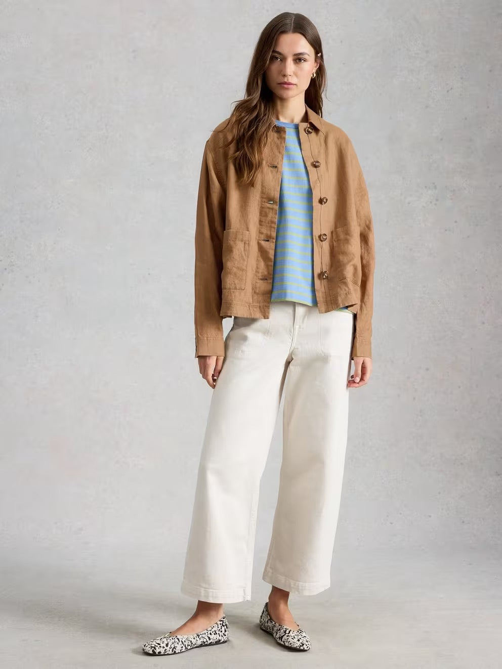 White Stuff Isabel Linen Jacket