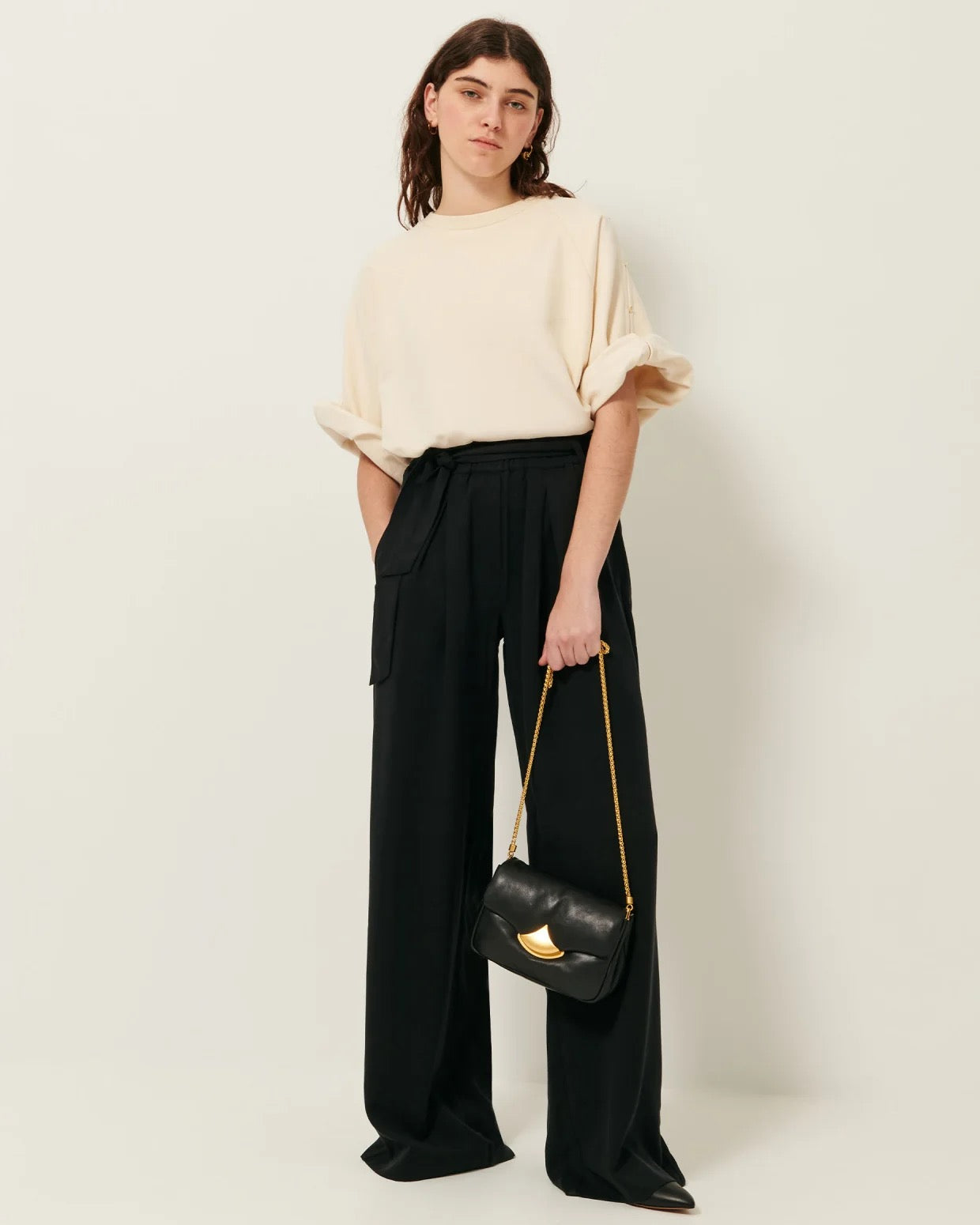 Sessun Rim Black Pants