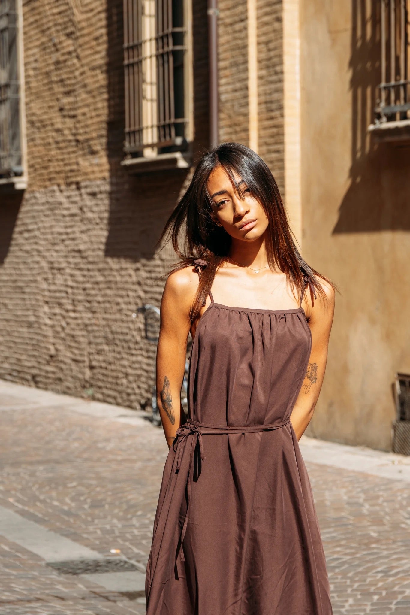 Mas Geneva Dress - Cacao
