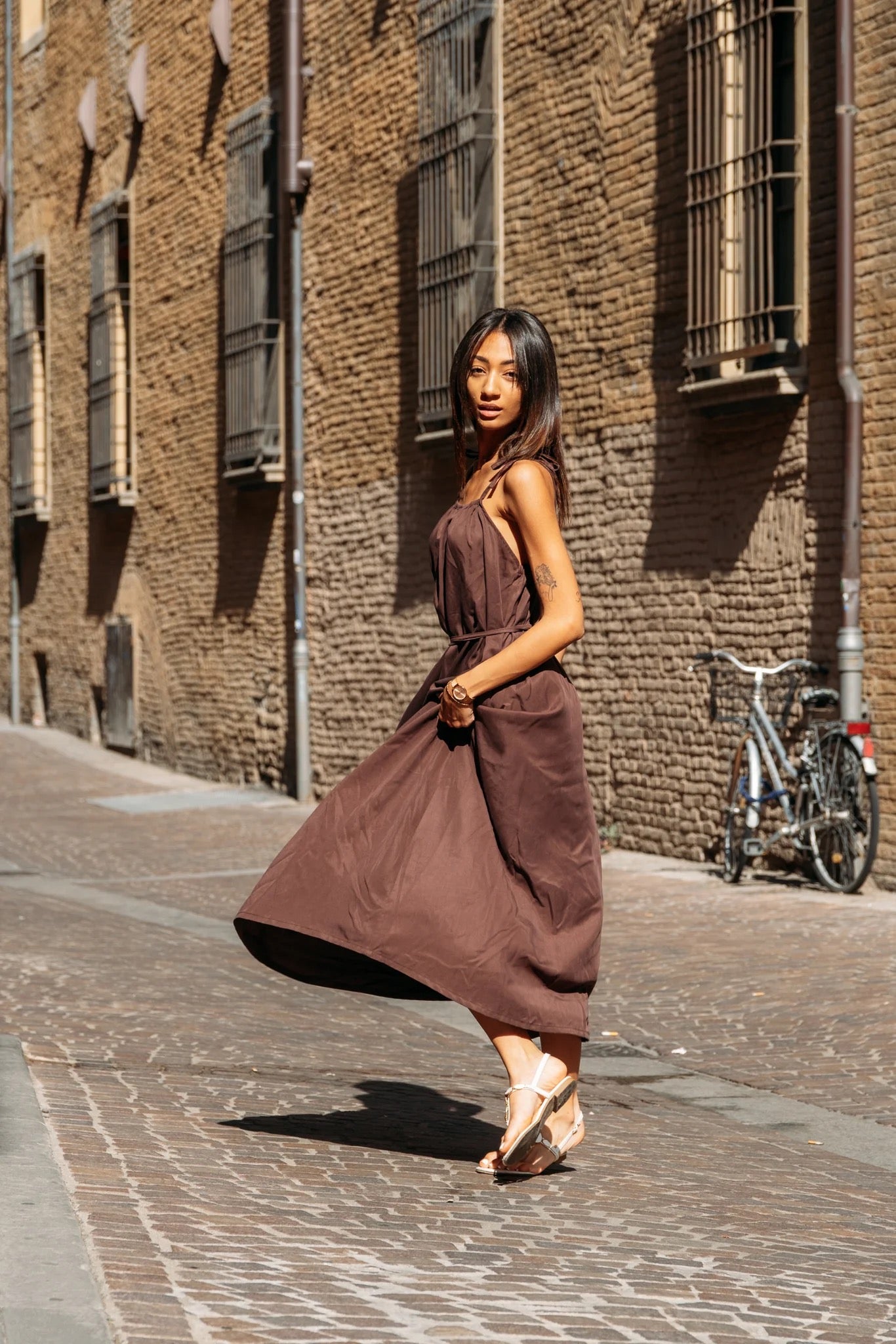 Mas Geneva Dress - Cacao