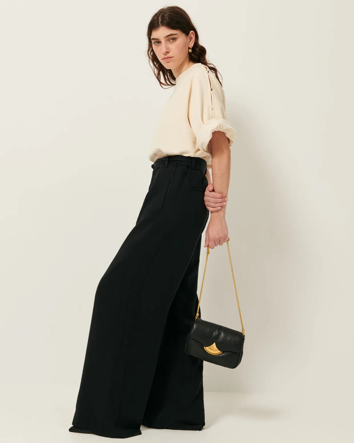 Sessun Rim Black Pants