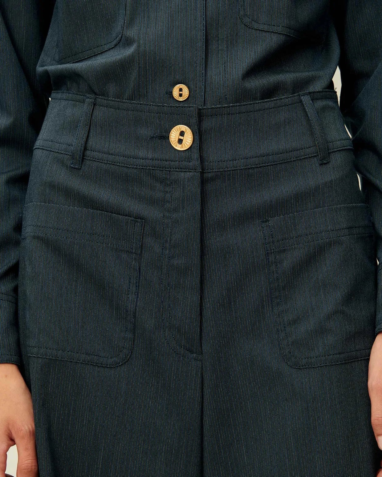 Sessun Manhatti Pants Worker Blue