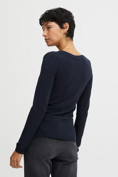 Ichi Mafa Button Up Sweater