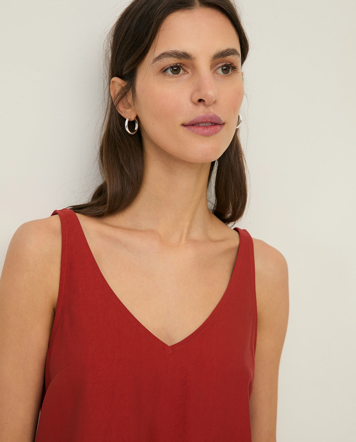 Yerse Viscose V-Neck Tank Top