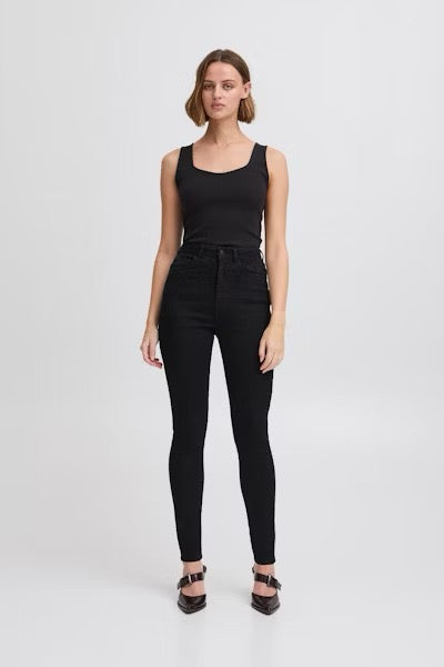 Ichi Twiggy Slim High Waist Pant