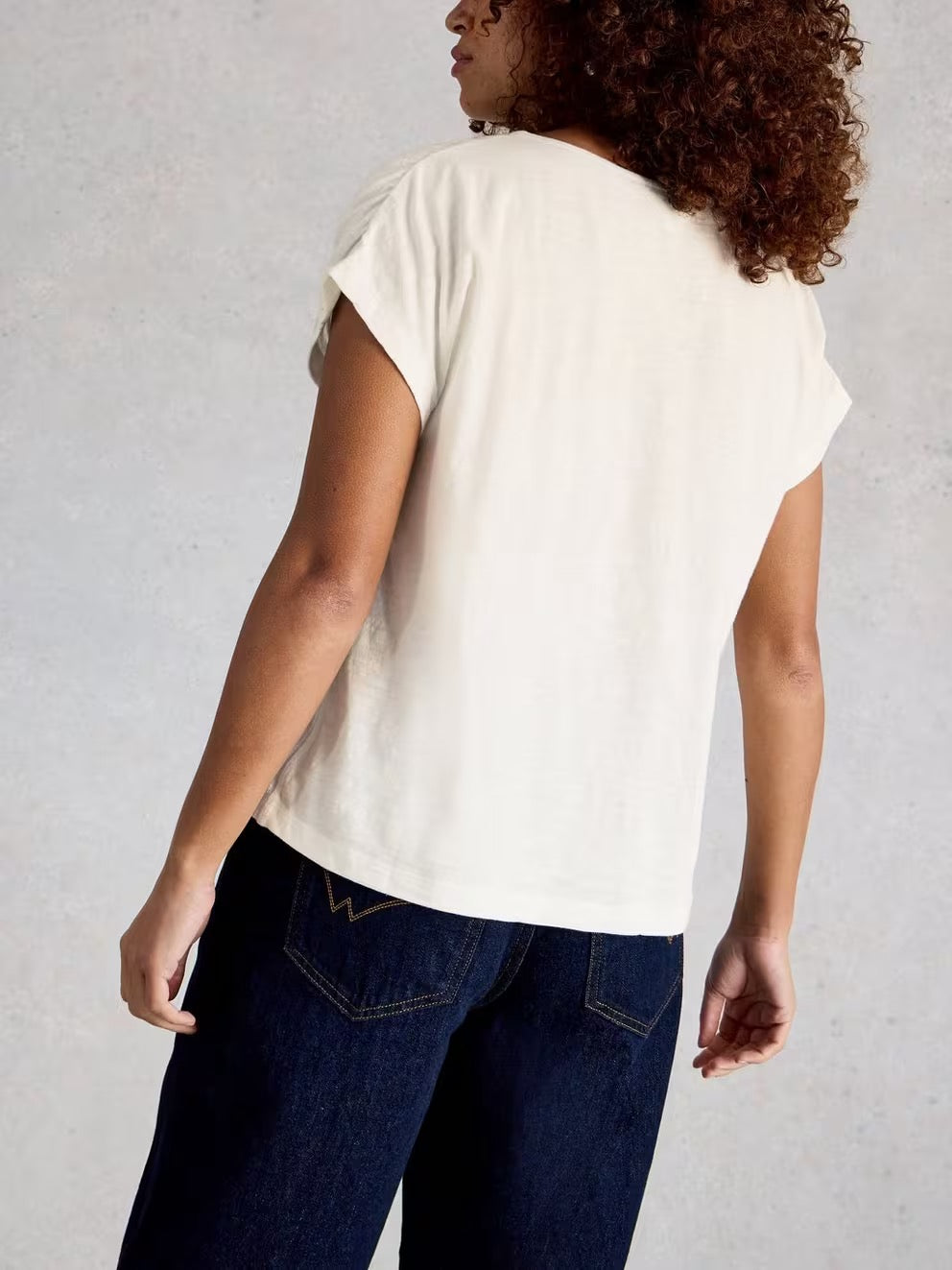 White Stuff Rachel Ruched Tee