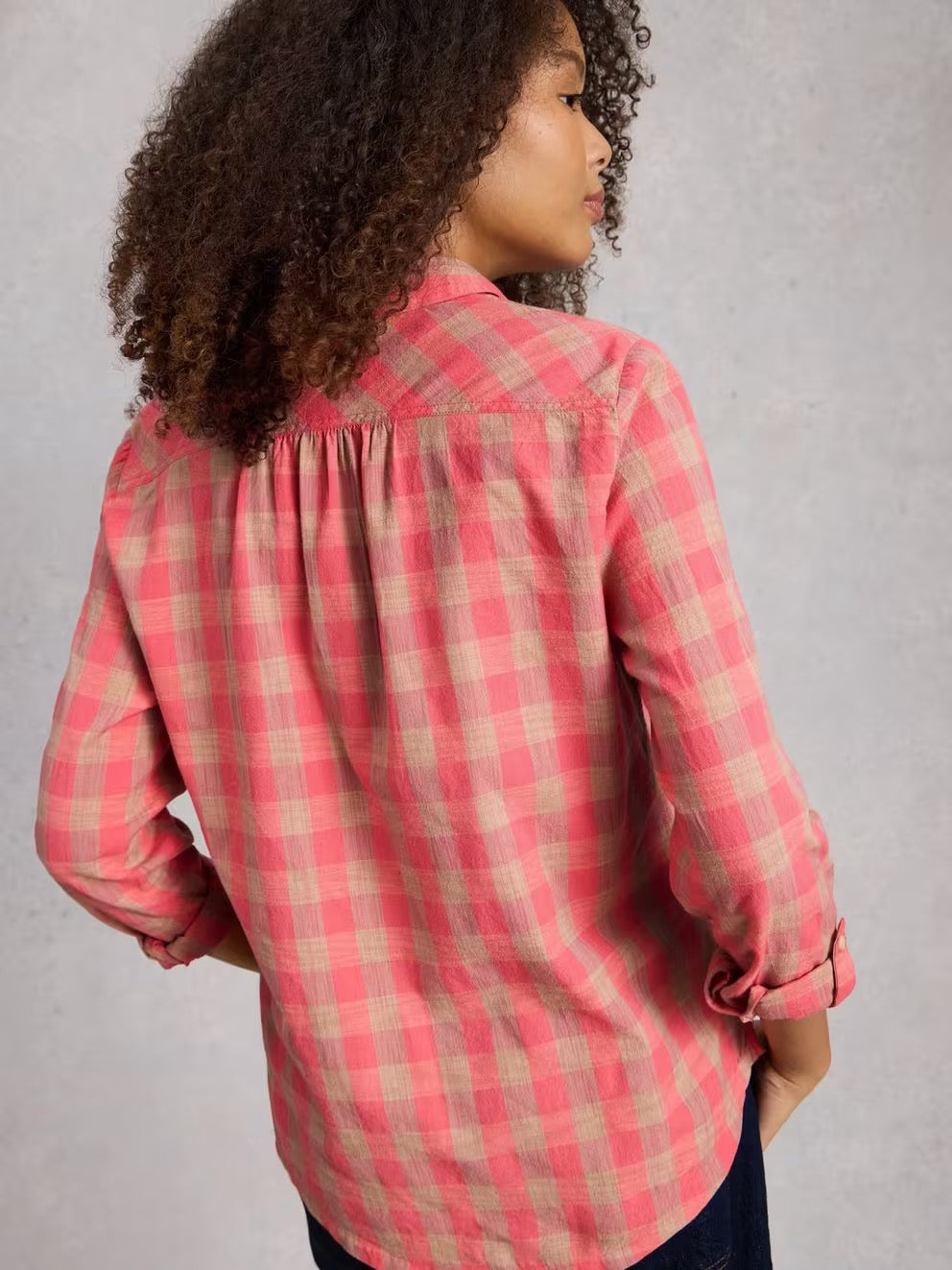 White Stuff Sophie Organic Check Shirt