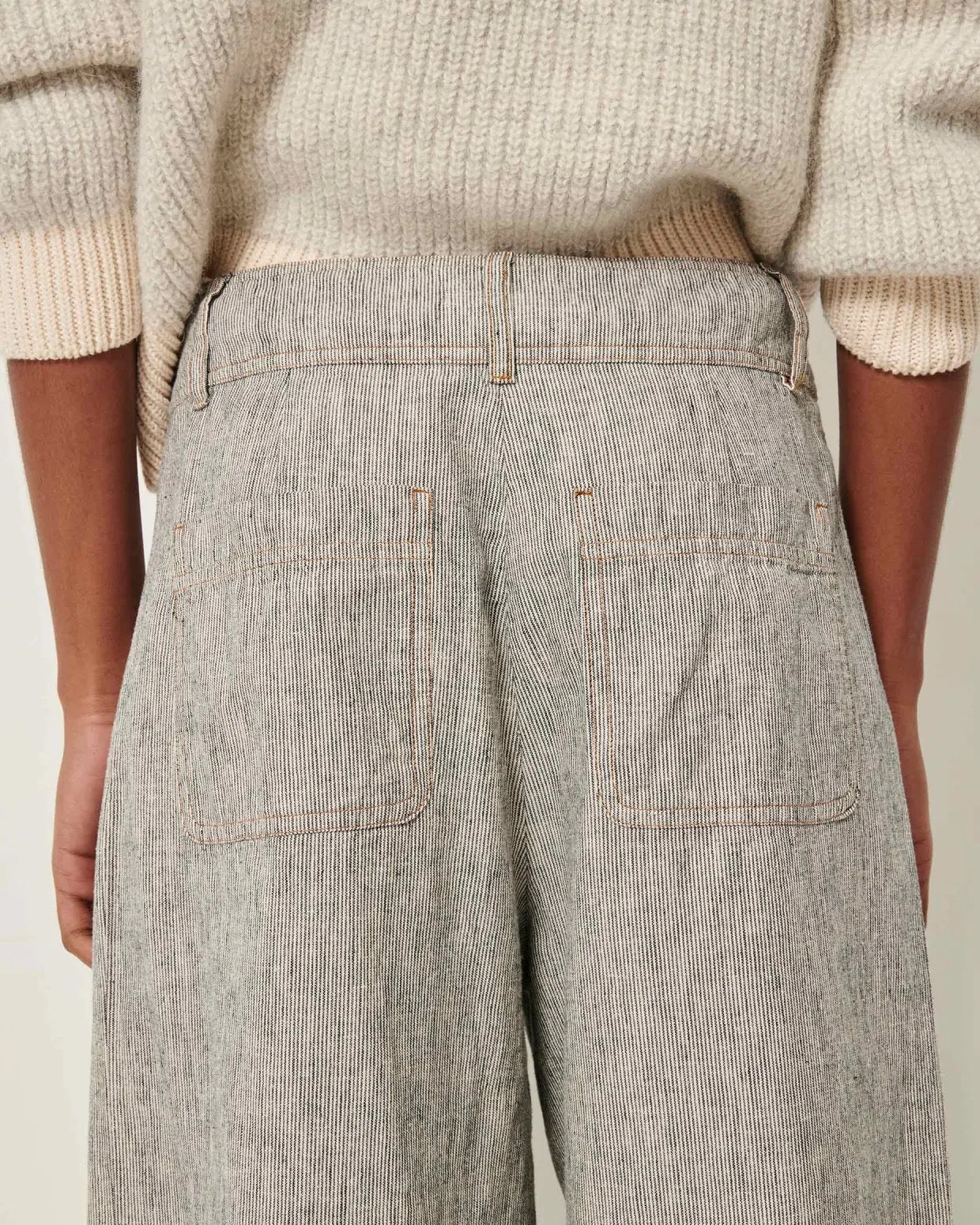 Sessun Manhatti Pants Whiblack